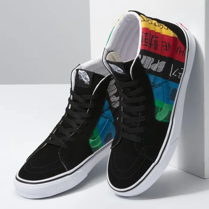 Classics Shoes Men Vans Spirit Sk8Hi Multitrue White