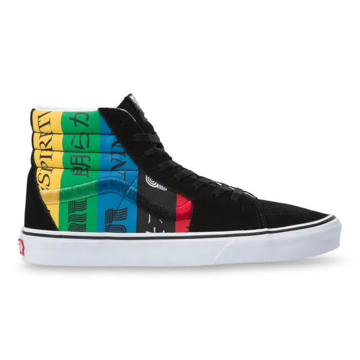 Classics Shoes Men Vans Spirit Sk8Hi Multitrue White