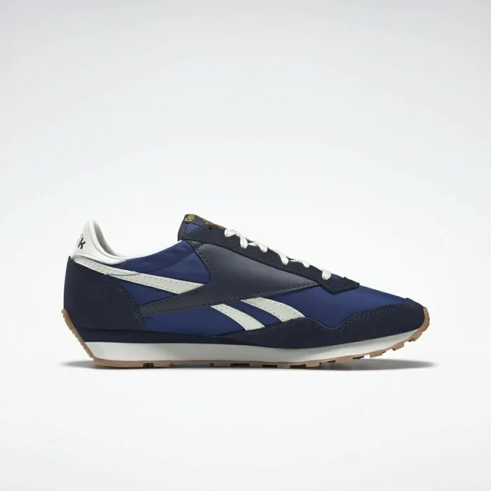 Classics Shoes MensWomens Reebok AZ II Shoes Classic Cobalt Vector Navy Classic White