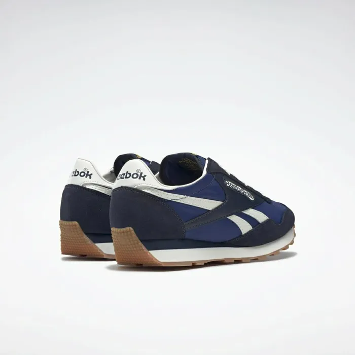 Classics Shoes MensWomens Reebok AZ II Shoes Classic Cobalt Vector Navy Classic White