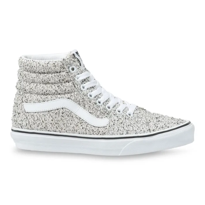 Classics Shoes Women Vans Boucle Sk8Hi Speckletrue White Classics Shoes Women Vans Boucle Sk8Hi Speckletrue White