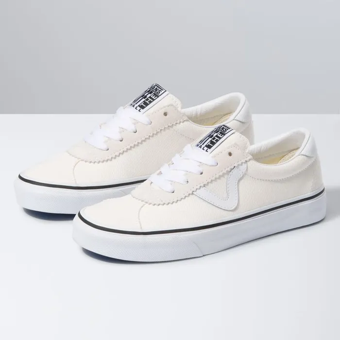 Classics Shoes Women Vans DenimSport Whitetrue White