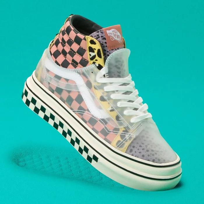 Classics Shoes Women Vans Mixed Media Super ComfyCush Sk8Hi Skool Multiantique Classics Shoes Women Vans Mixed Media Super ComfyCush Sk8Hi Skool Multiantique