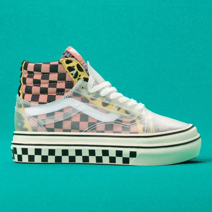 Classics Shoes Women Vans Mixed Media Super ComfyCush Sk8Hi Skool Multiantique Classics Shoes Women Vans Mixed Media Super ComfyCush Sk8Hi Skool Multiantique