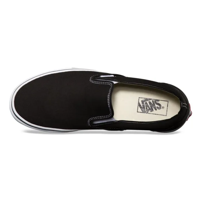 Classics Shoes Women Vans SlipOn Black Classics Shoes Women Vans SlipOn Black