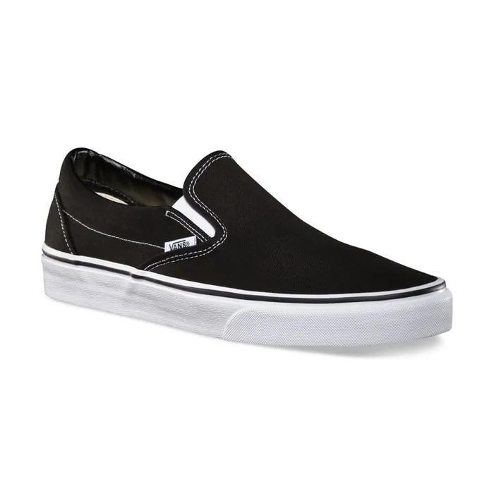 Classics Shoes Women Vans SlipOn Black Classics Shoes Women Vans SlipOn Black