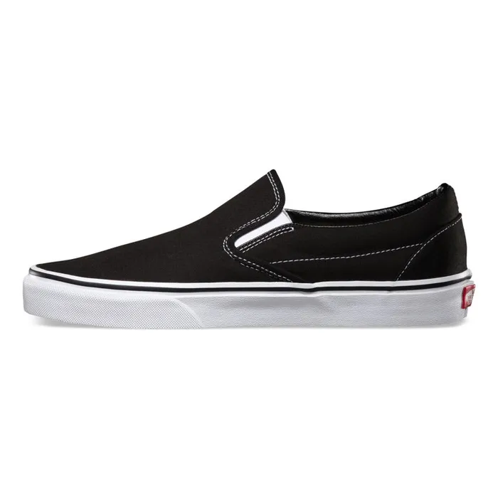 Classics Shoes Women Vans SlipOn Black Classics Shoes Women Vans SlipOn Black