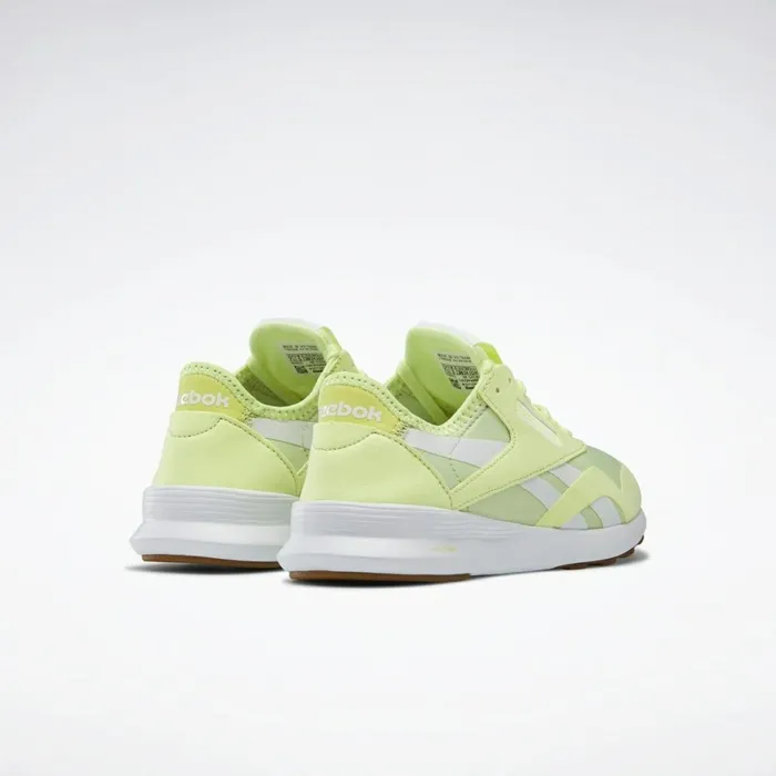 Classics Shoes Womens Reebok Classic Nylon SP Energy Glow Yellow Flare Ftwr White