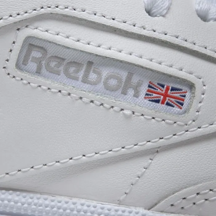 Classics Shoes Womens Reebok Club C 85 Shoes White Light Grey Gum