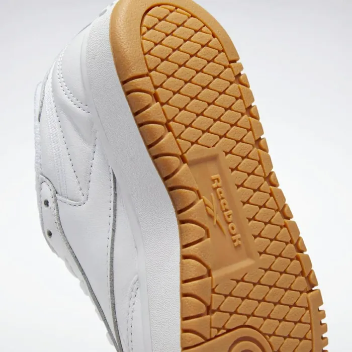 Classics Shoes Womens Reebok Club C Double Shoes White Reebok Rubber Gum07 White
