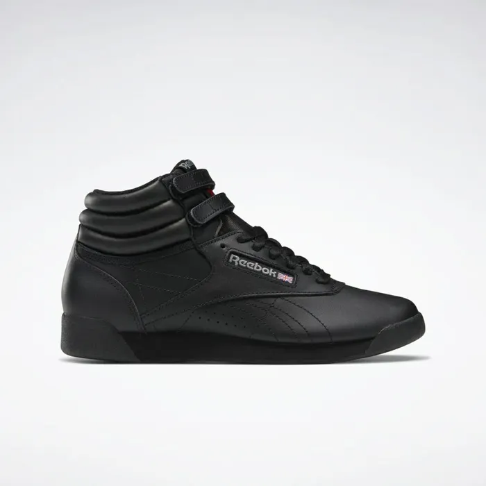 Classics Shoes Womens Reebok Freestyle Hi Black