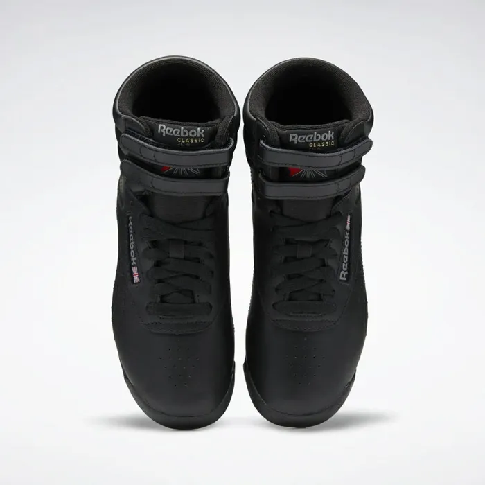 Classics Shoes Womens Reebok Freestyle Hi Black
