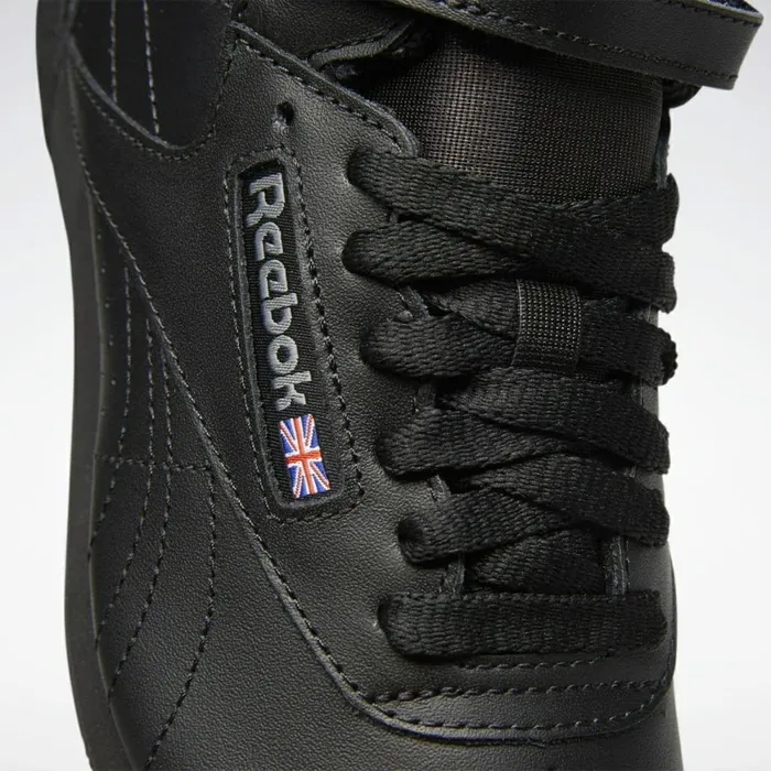 Classics Shoes Womens Reebok Freestyle Hi Black