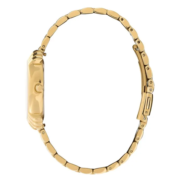 Color Dial Watches Women Olivia Burton 30mm Emerald and Gold Bracelet Watch