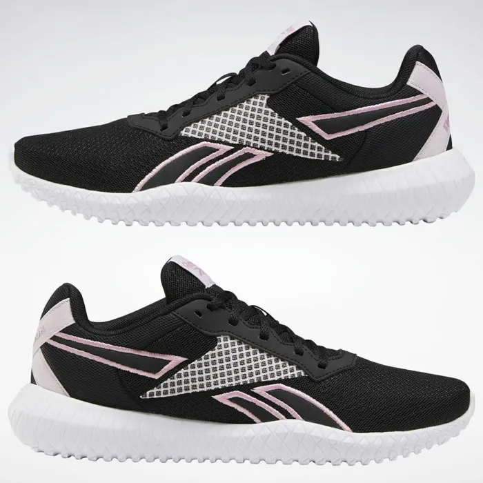 Comfortable Shoes Womens Reebok Flexagon Energy TR 2 Training Shoes Black Pixel Pink White