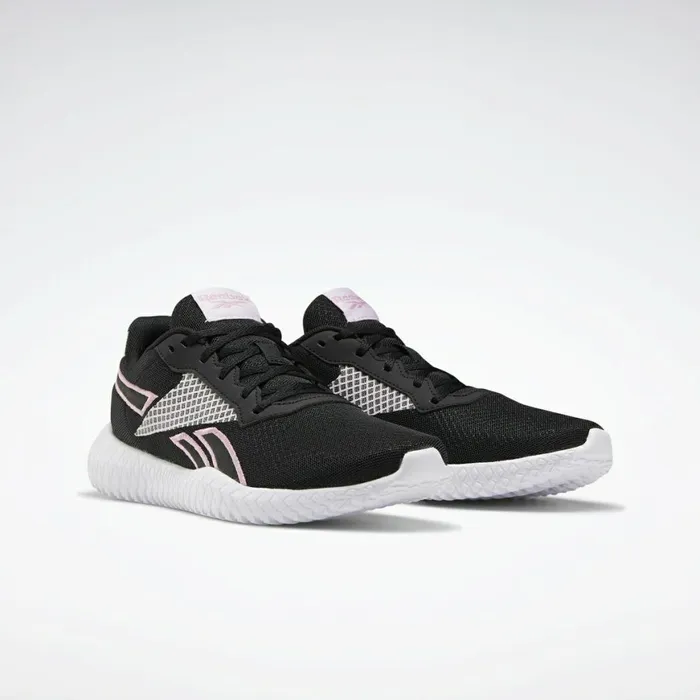 Comfortable Shoes Womens Reebok Flexagon Energy TR 2 Training Shoes Black Pixel Pink White