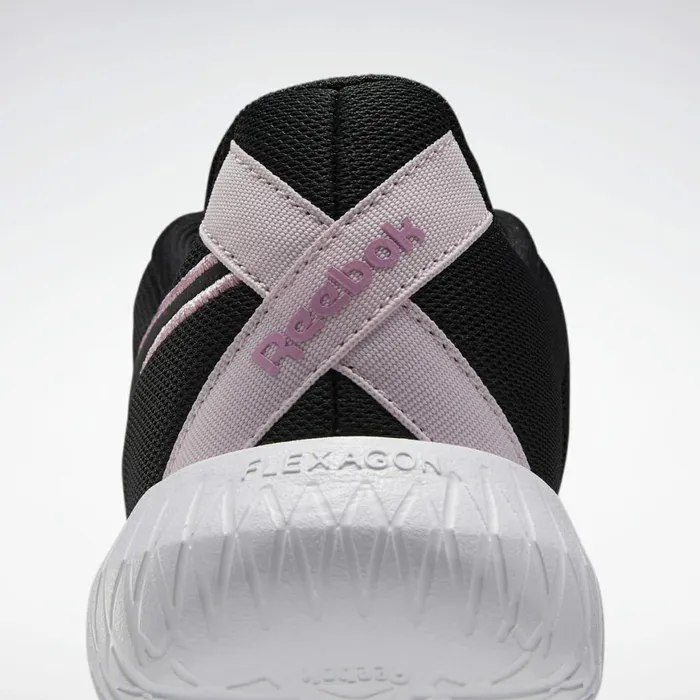 Comfortable Shoes Womens Reebok Flexagon Energy TR 2 Training Shoes Black Pixel Pink White
