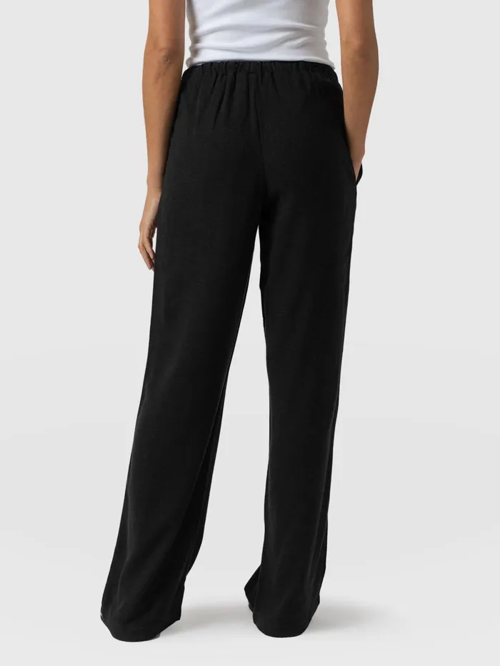 Corinne Linen Pant 8211 Black Black Women Saint And Sofia Pants