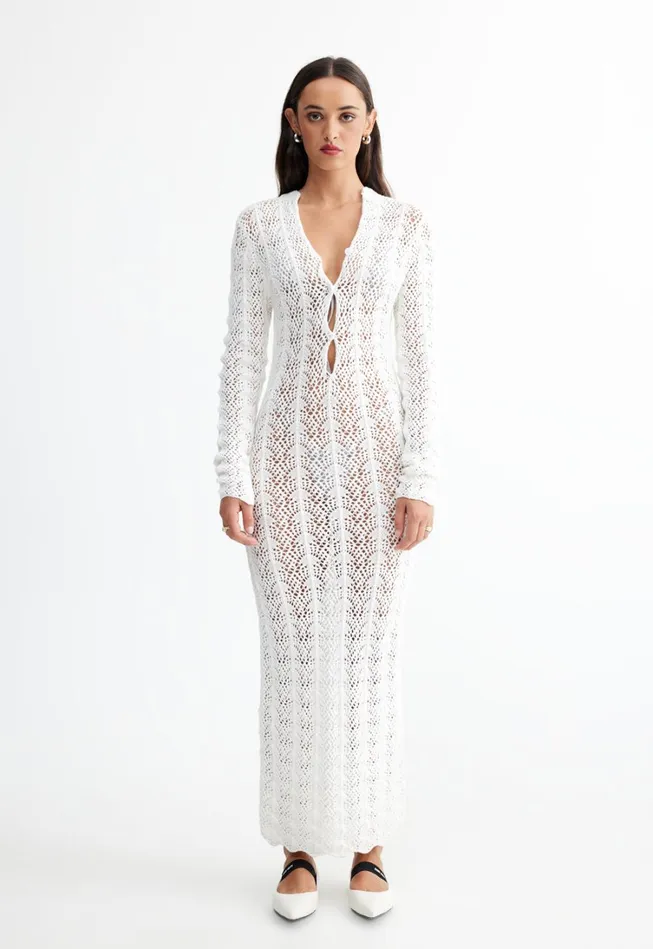 Cover Ups Women Lioness Fashion SOIRE MAXI Porcelain