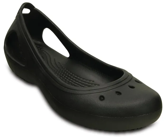 Crocs Flats Kadee Work Flat Black 8211 Women