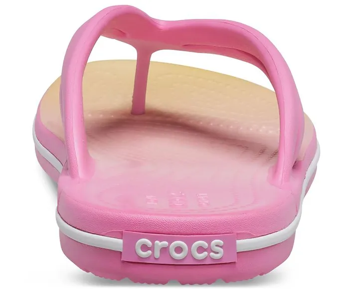 Crocs FlipFlops Crocband Ombre Flip Pink Lemonade Multi 8211 Women