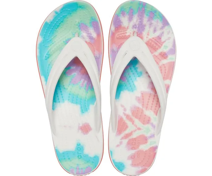 Crocs FlipFlops Crocband TieDye Flip Fresco Multi 8211 Women