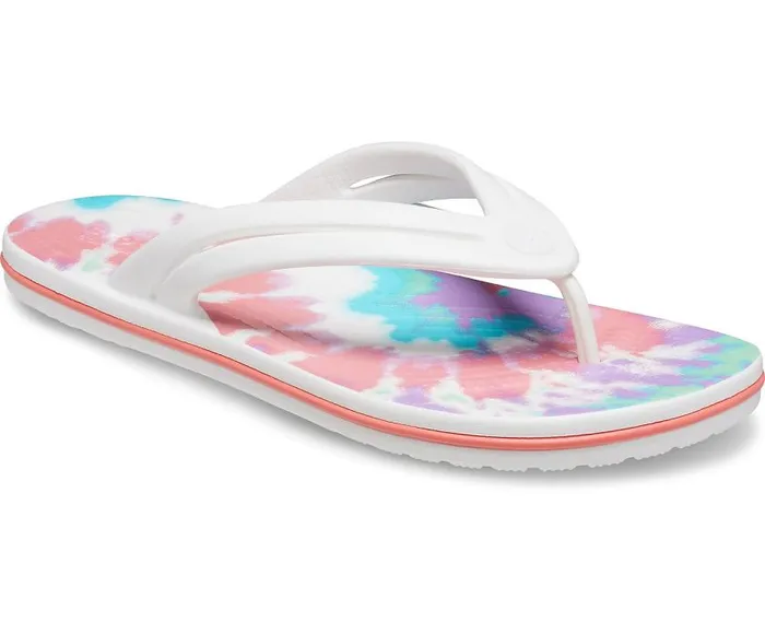 Crocs FlipFlops Crocband TieDye Flip Fresco Multi 8211 Women