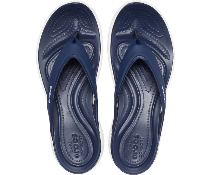 Crocs Sandals Capri V Sporty Flip Navy 8211 Women