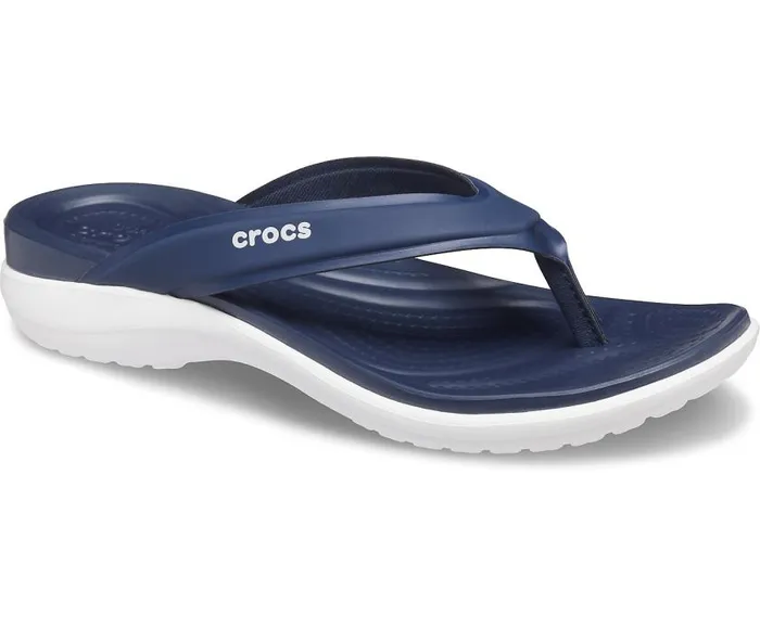 Crocs Sandals Capri V Sporty Flip Navy 8211 Women