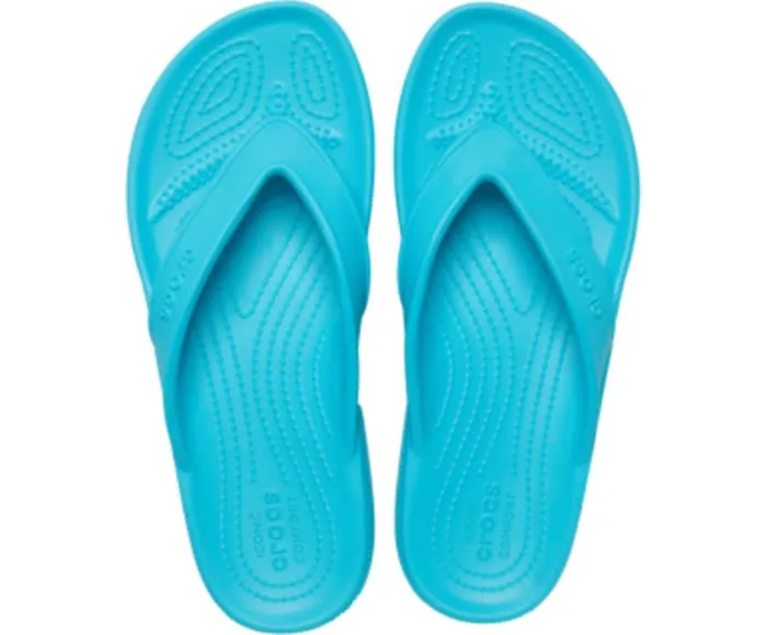 Crocs Sandals Classic II Flip Digital Aqua 8211 WomenMen