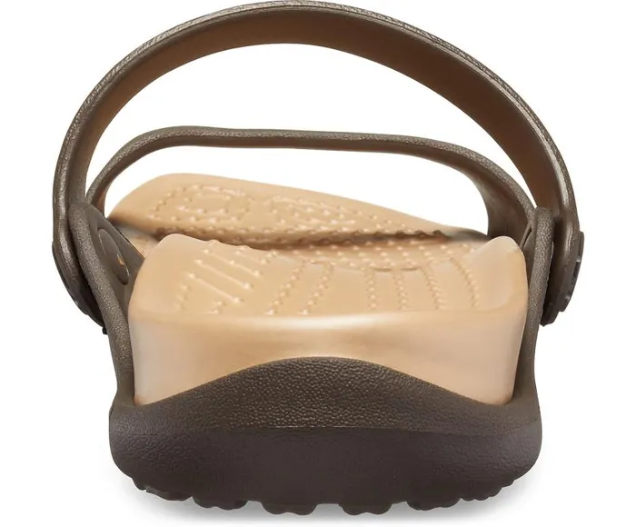 Crocs Sandals Cleo Sandal Espresso Gold 8211 Women