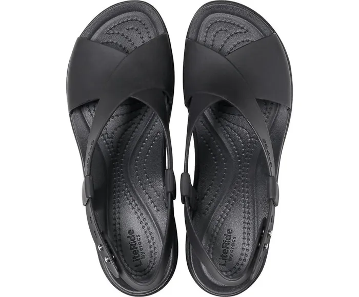 Crocs Sandals Crocs Brooklyn High Wedge Black Black 8211 Women