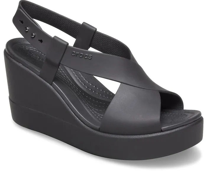 Crocs Sandals Crocs Brooklyn High Wedge Black Black 8211 Women
