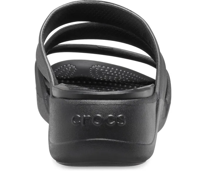 Crocs Sandals Crocs Monterey Strappy Wedge Black 8211 Women