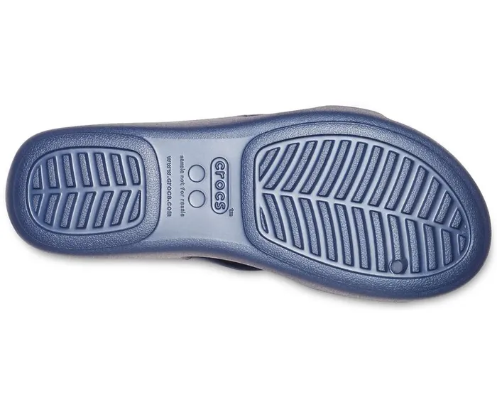 Crocs Sandals Crocs Monterey Strappy Wedge Navy 8211 Women