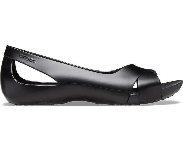 Crocs Sandals Crocs Serena Flat Black 8211 Women