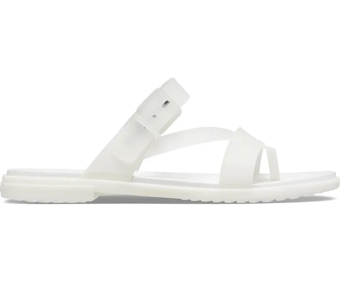 Crocs Sandals Crocs Tulum Translucent Toe Post Oyster 8211 Women