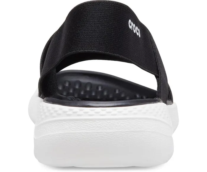 Crocs Sandals LiteRide Stretch Sandal Black White 8211 Women