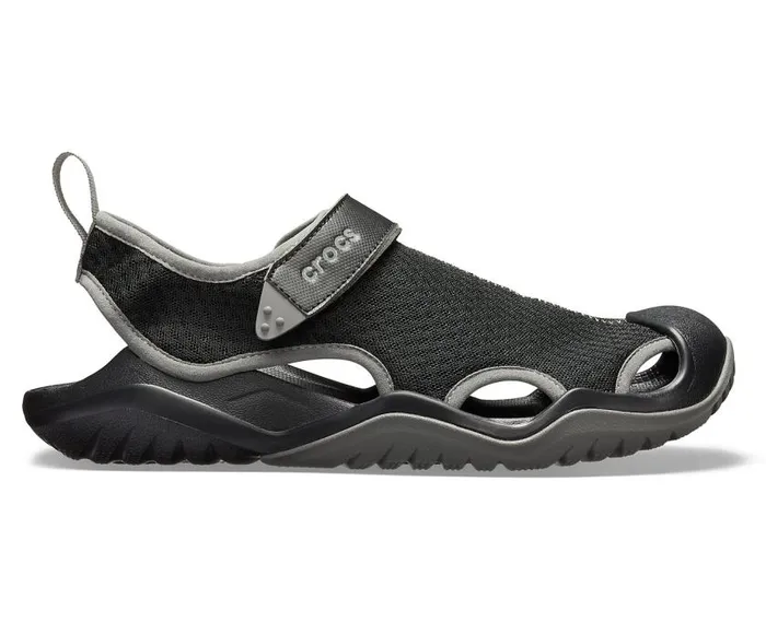 Crocs Sandals Swiftwater Mesh Deck Sandal Black 8211 Men