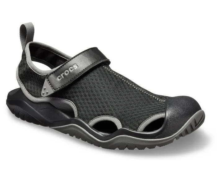 Crocs Sandals Swiftwater Mesh Deck Sandal Black 8211 Men