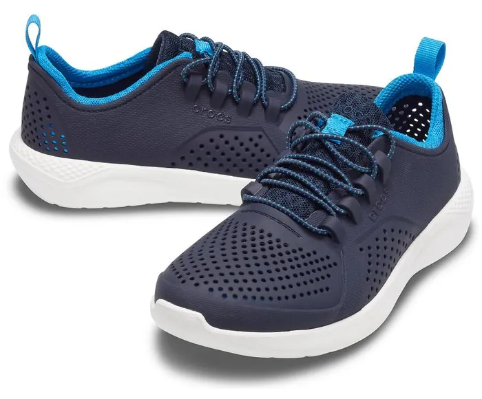 Crocs Sneakers Kids LiteRide Pacer Navy White 8211 GirlsBoys