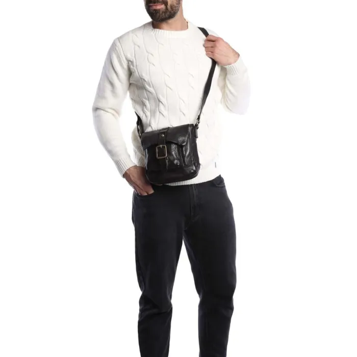 Crossbody Bags Men Campomaggi Berlino Black Crossbody Bags Men Campomaggi Berlino Black