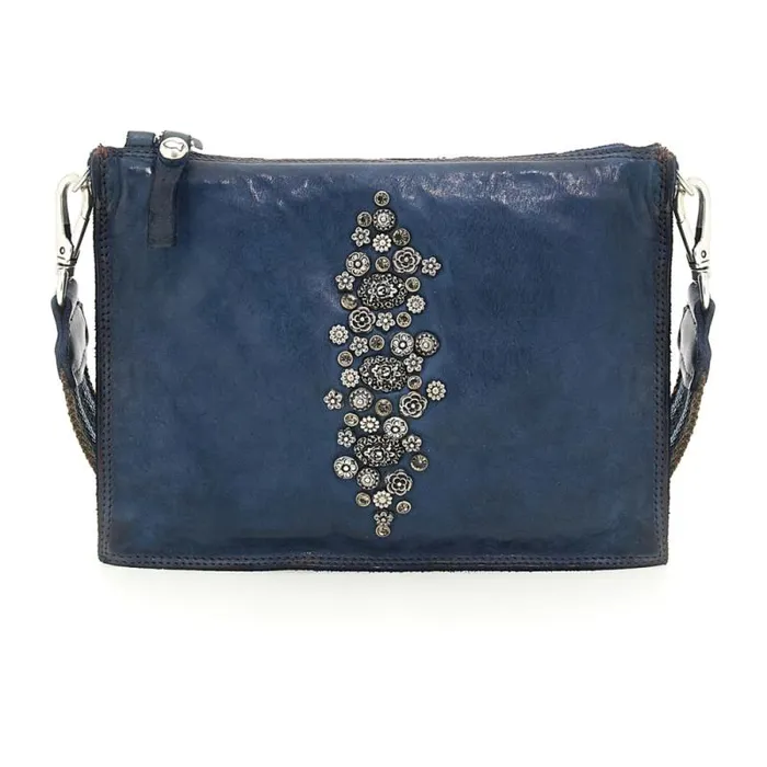 Crossbody Bags Women Campomaggi Afrodite Blue