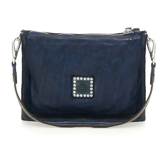 Crossbody Bags Women Campomaggi Afrodite Blue Crossbody Bags Women Campomaggi Afrodite Blue