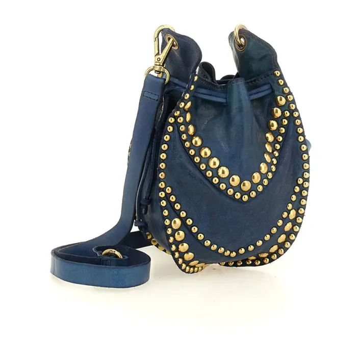Crossbody Bags Women Campomaggi Ametista Blue Crossbody Bags Women Campomaggi Ametista Blue