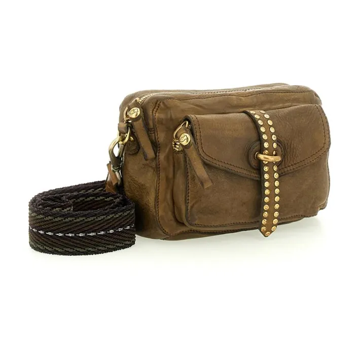 Crossbody Bags Women Campomaggi Kura Green Crossbody Bags Women Campomaggi Kura Green