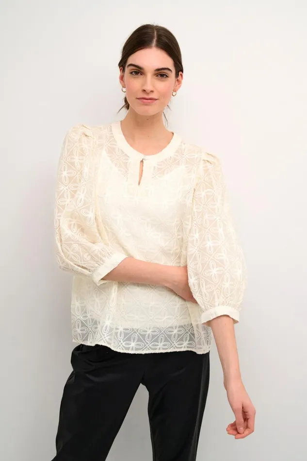 CULTURE Blouses CUannasofie Blouse Whitecap 8211 Women