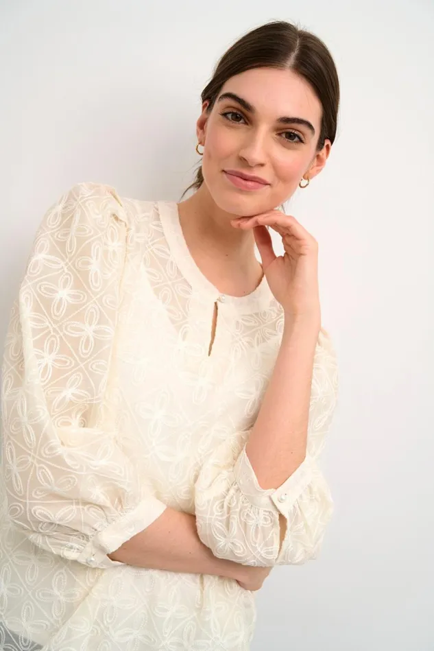 CULTURE Blouses CUannasofie Blouse Whitecap 8211 Women