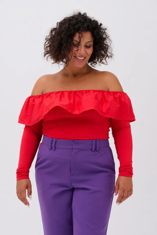 CULTURE Blouses CUastrid Blouse Fiery Red 8211 Women