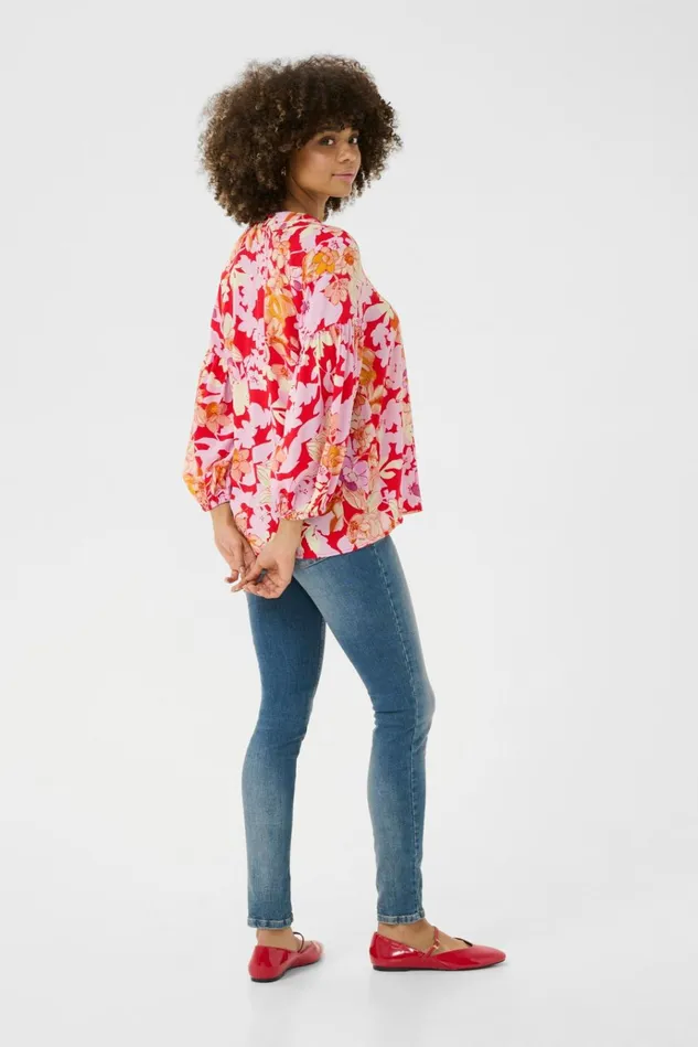 CULTURE Blouses CUaudrey Redpink Flower 8211 Women